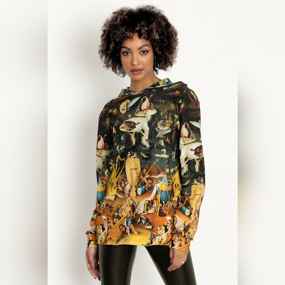 Blackmilk Sweaters - BLACKMILK UNEARHTLY DELIGHTS HOODIE SWEATER XL NWT